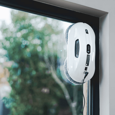 Roboter-Fensterwascher Eziclean® Hobot 368 auf fenster 4